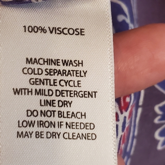 Beach Lunch Lounge Boho  Split Neck Long sleeve top  Size S - Picture 5 of 5